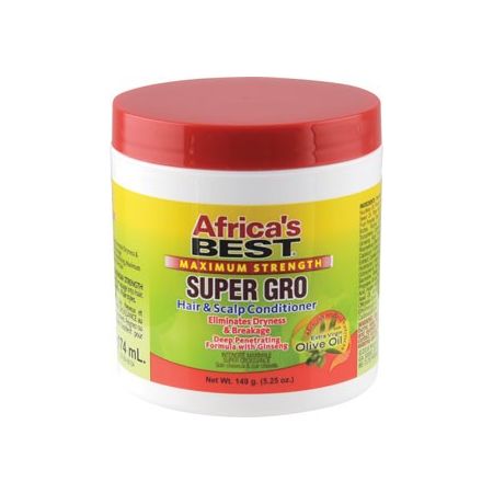 Africa's Best Super Gro Hair & Scalp Conditioner Maximum Strength 149 Gr