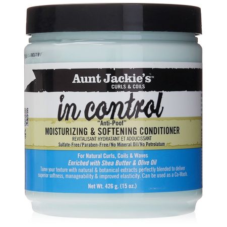 Aunt Jackie's Curls & Coils In Control Anti-Poof Moisturizing & Softening Conditioner 426gr