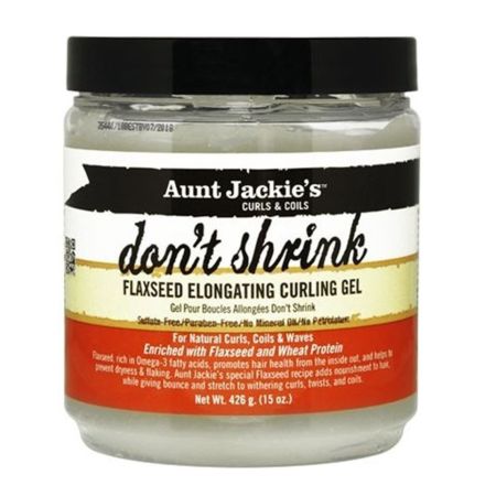 Aunt Jackies Curls & Coils Flaxseed Don't Shrink Elongating Curling Gel 426 gr