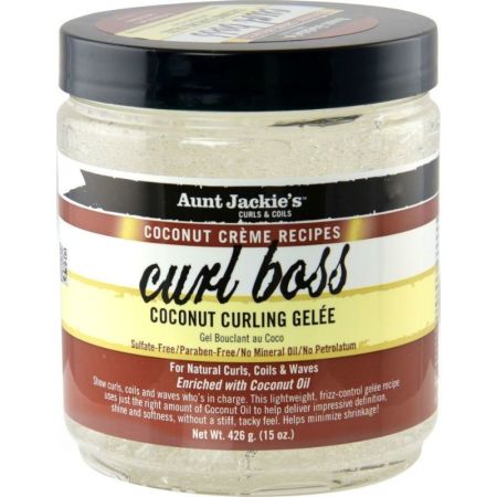 Aunt Jackie's Coconut Creme Recipes Curl Boss Coconut Curling Gélee 443ml