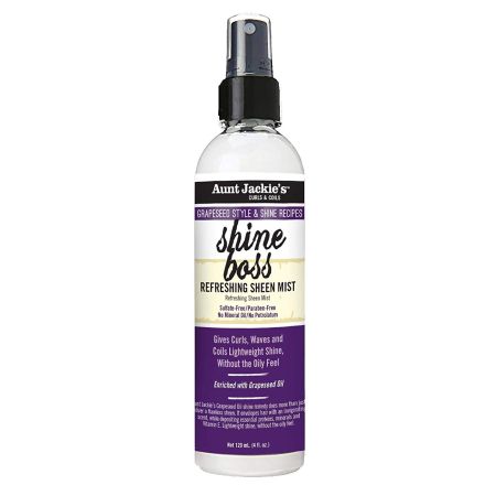 Aunt Jackie's Grapeseed Shine Boss Refreshing Mist 118ml