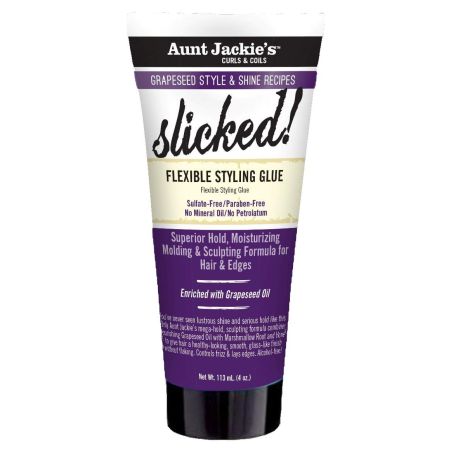 Aunt Jackie's Grapeseed Slicked! Flexible Styling Glue 113ml
