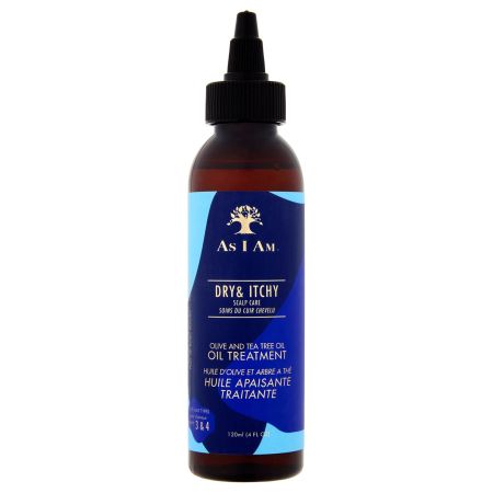 As I Am Dry and Itchy Scalp Care Olive and Tea Tree Oil Treatment 120ml