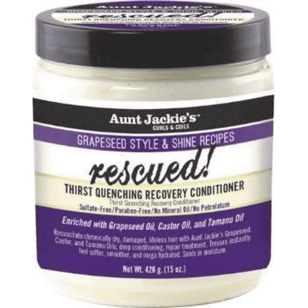 Aunt Jackie's Grapeseed Rescued! Thirst Quenching Recovery Conditioner 426gr