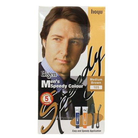 Bigen Mens Hair Color 105 Medium Brown