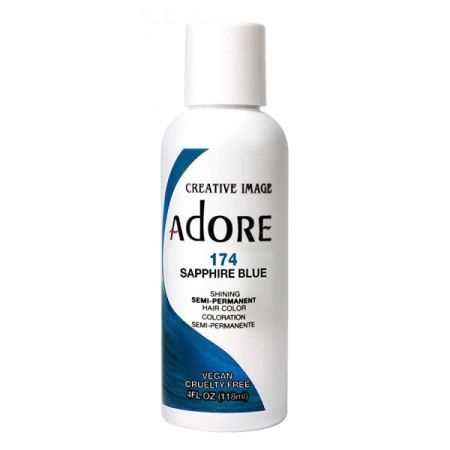 Adore Semi Permanent Hair Color 174 Sapphire 118ml