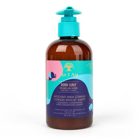 As I Am Born Curly Avocado Shea Cowash Cleansing Conditioner 240ml