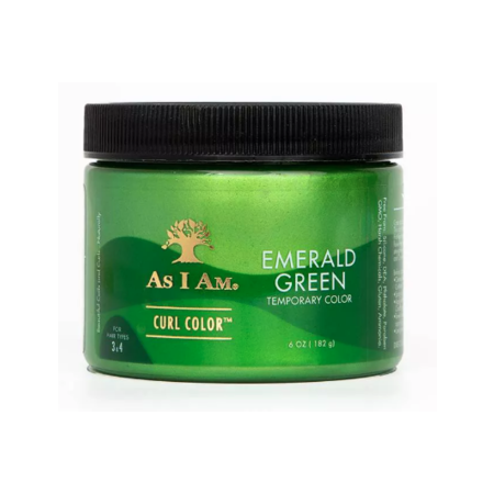 As I Am Curl Color™ Temporary Color Gel - EMERALD GREEN 6oz